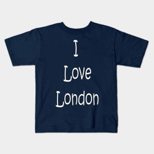 I Love London Kids T-Shirt